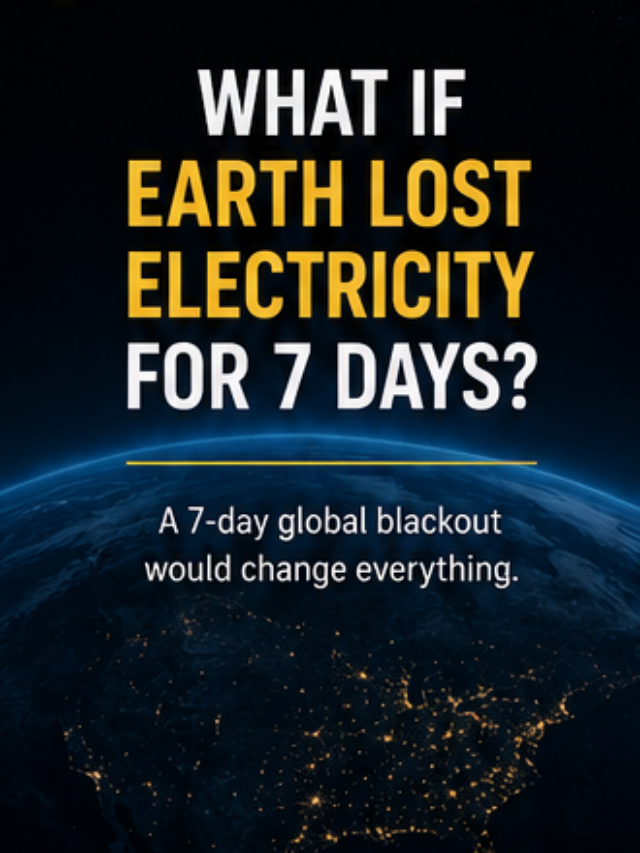 What If Earth Lost Electricity for 7 Days?