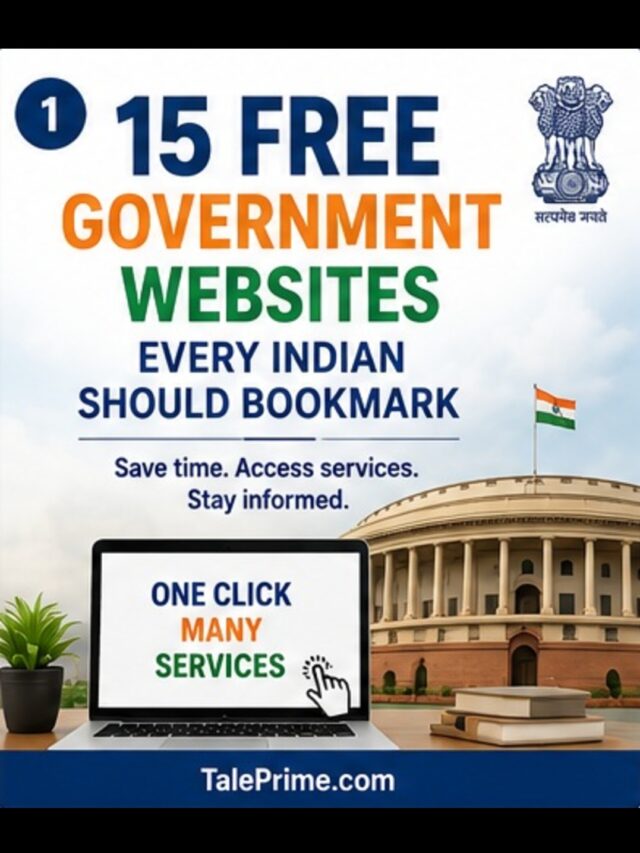 15 Free Government Websites Every Indian Should Bookmark