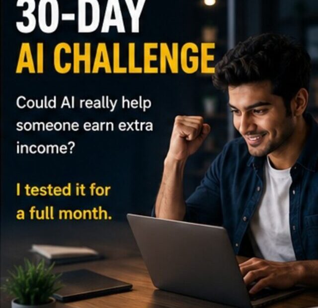 I Tried an AI Side Hustle for 30 Days