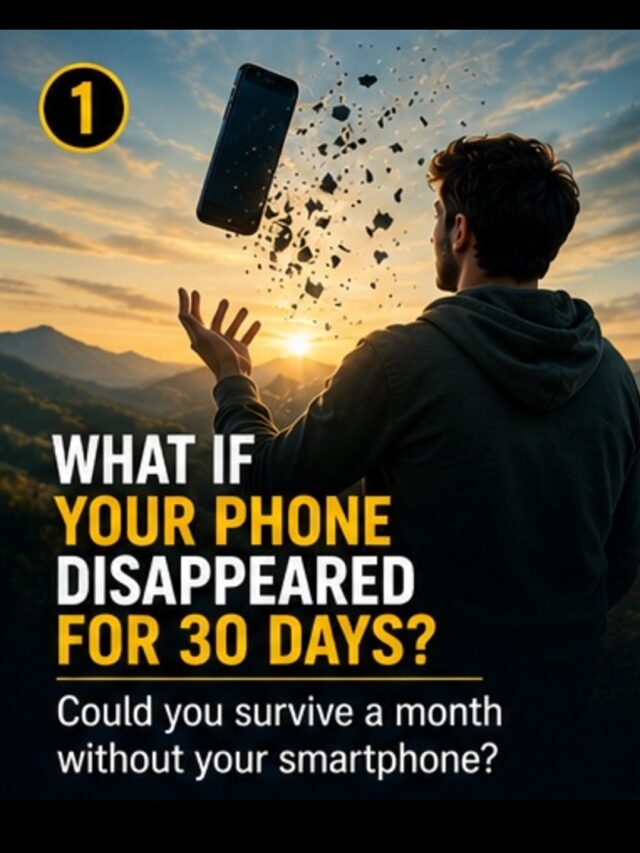 What If Your Phone Disappeared for 30 Days? Surprising Results