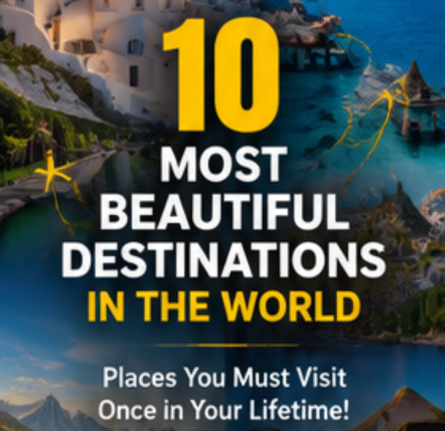 most beautiful destinations in the world