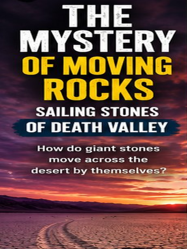 Sailing Stones of Death Valley: The Mystery of Rocks That Move on Their Own