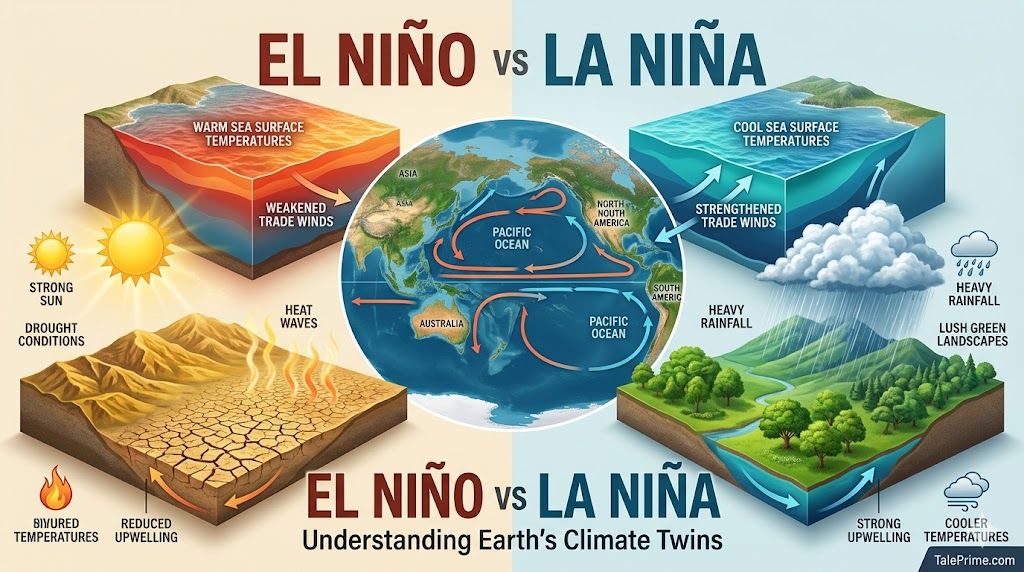 El Niño versus La Niña
