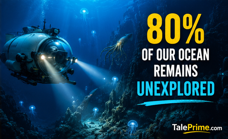 Deep ocean exploration revealing unexplored mysteries