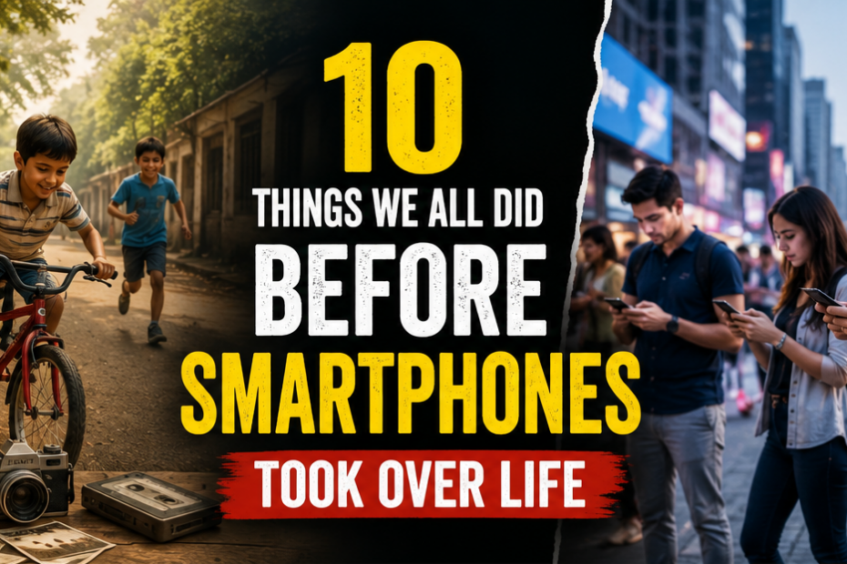 Life Before Smartphones