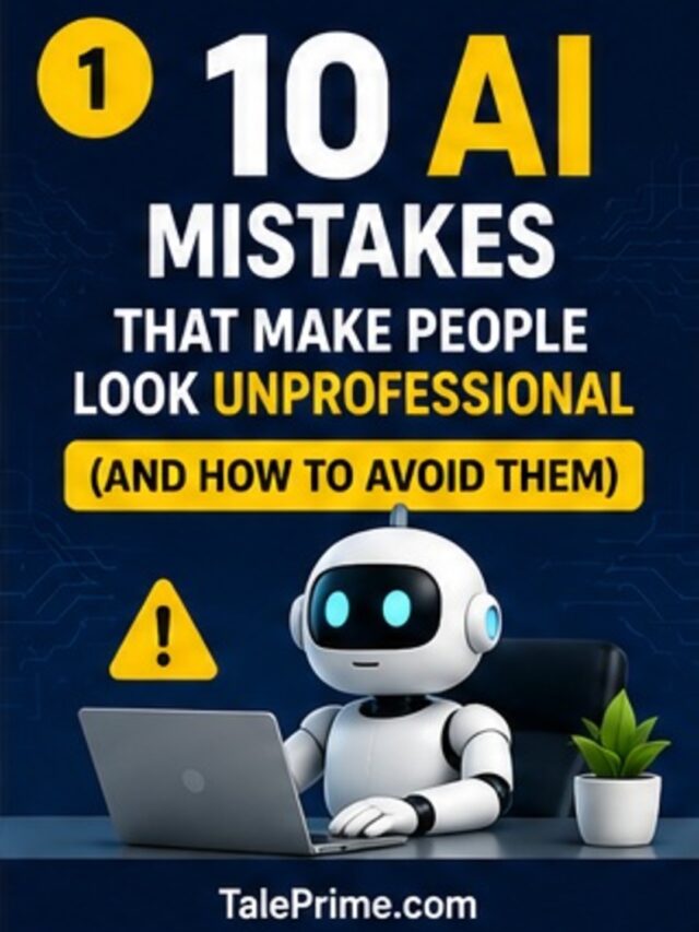 10 AI Mistakes That Make People Look Unprofessional