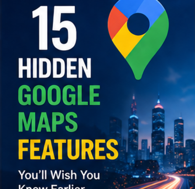 15 Hidden Google Maps Features You'll Wish You Knew Earlier (2026 Guide)