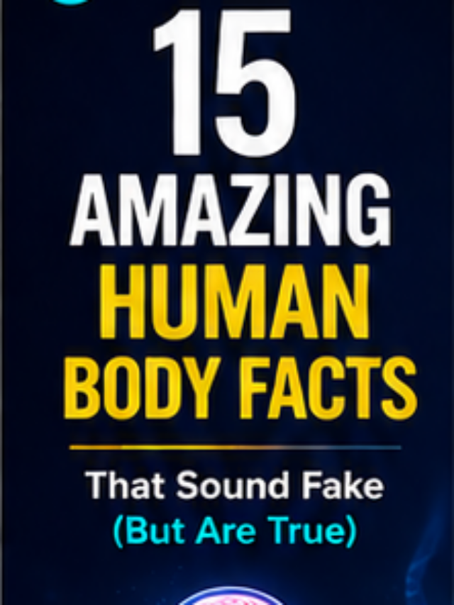 15 Amazing Human Body Facts That Sound Fake (But Are True)