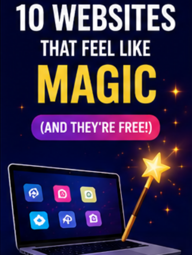 10 Websites That Feel Like Magic (And They’re Free)