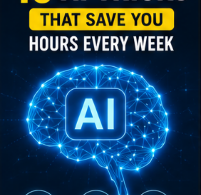10 Everyday AI Tricks That Save You Hours Every Week