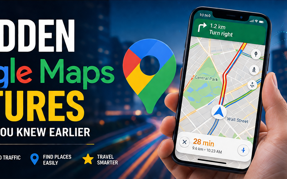 Hidden Google Maps Features